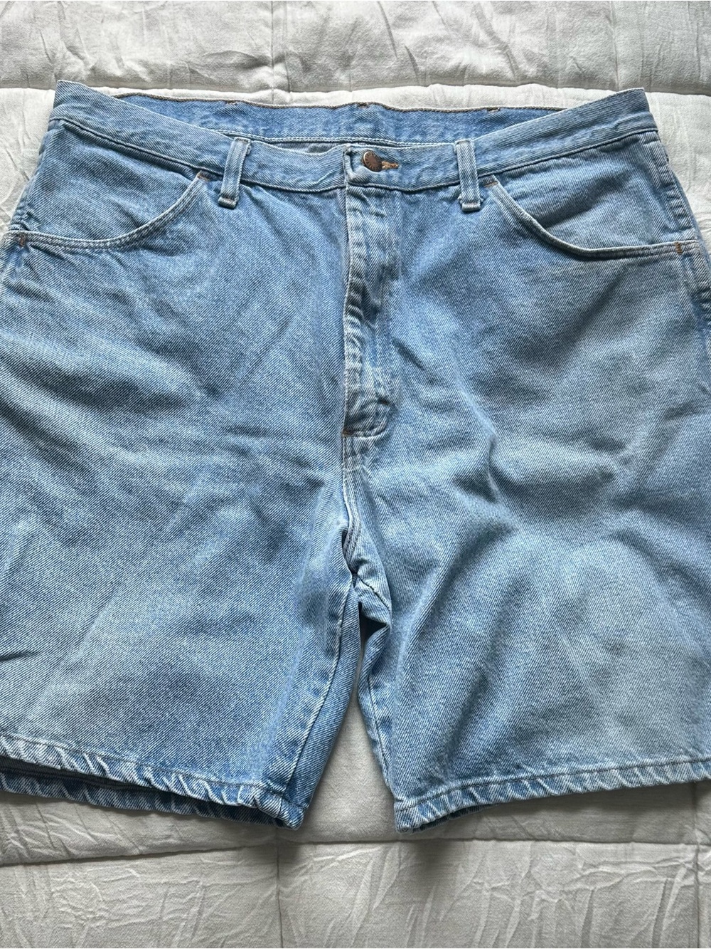 Rustler Light Blue Men's Denim Shorts